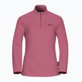 Női túrapulóver Jack Wolfskin Taunus Hz raisin 6