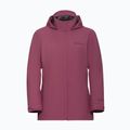 Női esőkabát Jack Wolfskin Trailtime 2L raisin 8