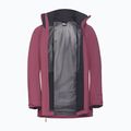 Női esőkabát Jack Wolfskin Trailtime 2L raisin 10