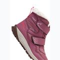 Gyerekcipők Jack Wolfskin Polar Bear-B Texapore Mid Vc szőlő 8