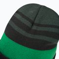 Gyerek téli sapka Jack Wolfskin Stripy Knit pala zöld/misztikus 4