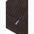Jack Wolfskin téli sapka bordázott kötésű, tőzeg színű 3