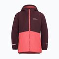Gyerek 3 az 1-ben dzseki Jack Wolfskin Iceland 3IN1 sunset coral
