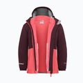 Gyerek 3 az 1-ben dzseki Jack Wolfskin Iceland 3IN1 sunset coral 4