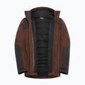 Férfi 3 az 1-ben dzseki Jack Wolfskin Jasper 3In1 hot choc 22