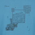 Férfi póló Jack Wolfskin Vonnan Graphic peak trail égkék 8
