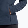 Női polár pulóver Jack Wolfskin Taunus 100 Full Zip midnight sky 5