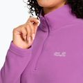 Női polár pulóver Jack Wolfskin Taunus 100 Half Zip foxglove 4