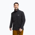 Férfi polár pulóver Jack Wolfskin Taunus 200 Full Zip black