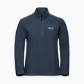 Női polár pulóver Jack Wolfskin Taunus 100 Half Zip midnight sky 5
