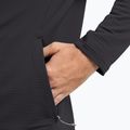 Férfi trekking pulóver  Jack Wolfskin Litestride Full Zip black 6