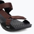 Férfi szandálok Jack Wolfskin Ridge dark mahogany 7