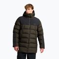Férfi bélelt kabát Jack Wolfskin Icy Hollow Hooded obsidian moss