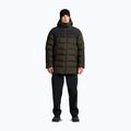 Férfi bélelt kabát Jack Wolfskin Icy Hollow Hooded obsidian moss 2