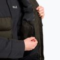 Férfi bélelt kabát Jack Wolfskin Icy Hollow Hooded obsidian moss 5