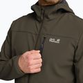 Férfi széldzseki Jack Wolfskin Wild Winds Hooded obsidian moss 5