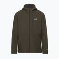 Férfi széldzseki Jack Wolfskin Wild Winds Hooded obsidian moss 8