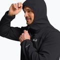 Férfi széldzseki Jack Wolfskin Wild Winds Hooded black 4