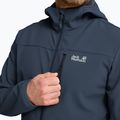Férfi széldzseki Jack Wolfskin Wild Winds Hooded midnight sky 5