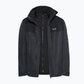 Férfi 3 az 1-ben kabát Jack Wolfskin Jasper Pro 3IN1 phantom 12