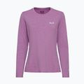 Női túra hosszú ujjú póló Jack Wolfskin Trail vivid orchid 4
