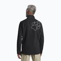 Férfi polár pulóver Jack Wolfskin Wild Rebel 200 Full Zip paw black 3