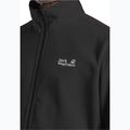 Férfi polár pulóver Jack Wolfskin Wild Rebel 200 Full Zip paw black 4