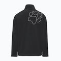 Férfi polár pulóver Jack Wolfskin Wild Rebel 200 Full Zip paw black 8
