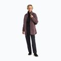 Női polár pulóver Jack Wolfskin High Curl Coat sheer plum 2