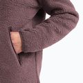 Női polár pulóver Jack Wolfskin High Curl Coat sheer plum 4