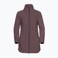 Női polár pulóver Jack Wolfskin High Curl Coat sheer plum 7