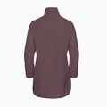 Női polár pulóver Jack Wolfskin High Curl Coat sheer plum 8