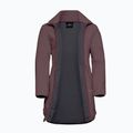 Női polár pulóver Jack Wolfskin High Curl Coat sheer plum 9