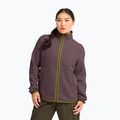 Női polár pulóver Jack Wolfskin Lite Curl Full Zip sheer plum