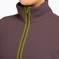 Női polár pulóver Jack Wolfskin Lite Curl Full Zip sheer plum 4