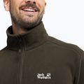 Férfi polár pulóver Jack Wolfskin Taunus 200 Full Zip obsidian moss 4