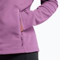 Női polár pulóver Jack Wolfskin Taunus 100 Full Zip vivid orchid 5