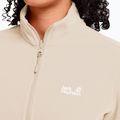 Női polár pulóver Jack Wolfskin Taunus 100 Full Zip oyster 4