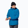 Jack Wolfskin férfi Stormy Point esőkabát kék 1111141_1361_002