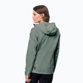 Jack Wolfskin női hardshell kabát Pack & Go Shell zöld 1111514_4311 2