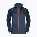 Jack Wolfskin férfi keményszárú kabát Go Hike tengerészkék 1114051_1383