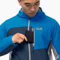 Férfi softshell kabát Jack Wolfskin Eagle Peak II kék 1306911_1361 3
