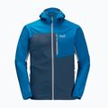 Férfi softshell kabát Jack Wolfskin Eagle Peak II kék 1306911_1361 5
