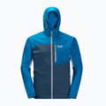 Férfi softshell kabát Jack Wolfskin Eagle Peak II kék 1306911_1361 6
