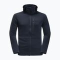 Jack Wolfskin női Modesto kapucnis fleece dzseki tengerészkék 1706253_1010_001 8