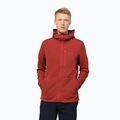 Jack Wolfskin férfi Modesto fleece pulóver piros 1706492_3740