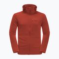 Jack Wolfskin férfi Modesto fleece pulóver piros 1706492_3740 6