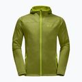 Férfi Jack Wolfskin Horizon kapucnis gyapjú kabát zöld 1708411_4131