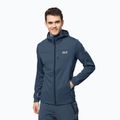 Jack Wolfskin férfi Hydro Grid fleece pulóver sötétkék 1710001_1383