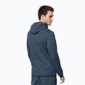 Jack Wolfskin férfi Hydro Grid fleece pulóver sötétkék 1710001_1383 2